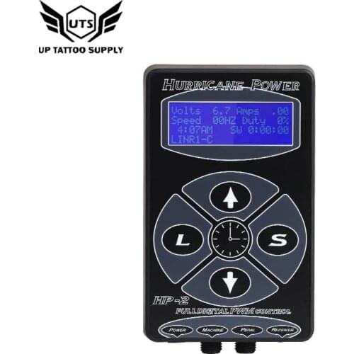 Tattoo Power Supply HP-2 Professional LCD Digital Switchable Dual Tattoo Machine Rotary Pen Tatoo Supplies Accessories