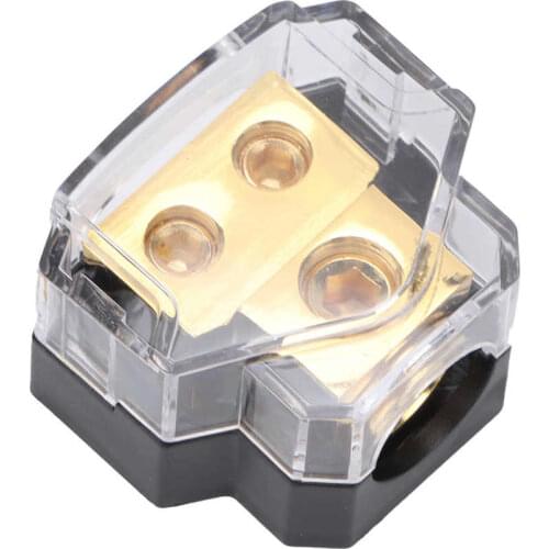 Power Distribution Block Out Power Distribution Block 1X2GA In Block for Audio Amplifier Modification for Car Audio Amplifier