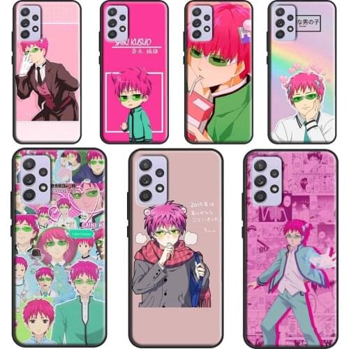The disastrous life of saiki k For Samsung Galaxy A12 A32 A52 A72 A51 A71 A31 A11 A02S A20S A50 A70 A20e A21S Phone Case