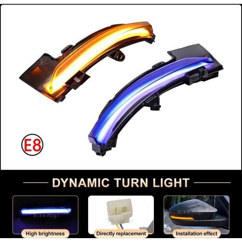 Car Led Free Shipping For Skoda Octavia Mk3 A7 5E 2014 2015 2016 2017 2018 2019 Dynamic Turn Signal Light