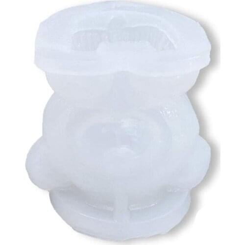 Little Bear Ice Mold Silica Gel Ice Bear Abrasive Mesh Red Little Bear Ice Coffee Milk Tea Chocolate Drop Mold