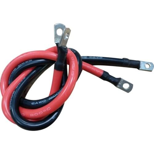 2AWG extra soft silicone wire 35 square high temperature 200 degree thin copper wire flexible wire car battery wire wire termina
