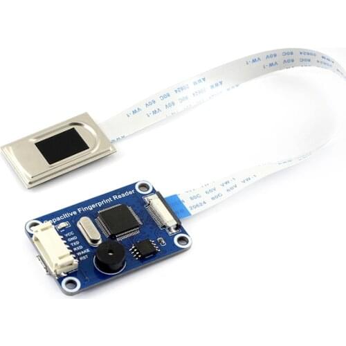 Quality Capacitive Fingerprint Reader module STM32F105 Semiconductor sensor Support Raspberry Pi/Arduino/STM32