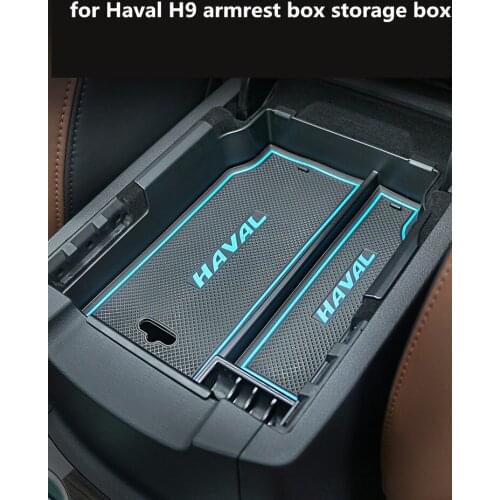 Armrest box storage box modification For Haval H9 2015-2019