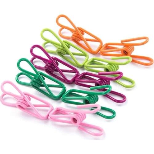 5/10Pcs Multipurpose Mini Color Clip High-Quality Windproof Hanger Clothes Socks Bed Sheets Clothespins Laundry Storage Supplies