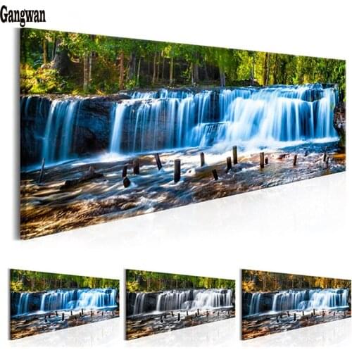 Wall decor diamond painting abstract colorful light in crucked Ice 5d Cross Stitch full square round diamond embroidery mosaic