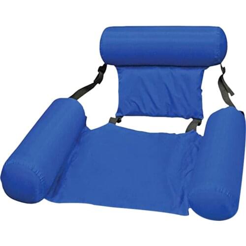 Water Floating Hammock Swimming Pool Float Lounge Multi-Purpose Pool Chair Portable Inflatable Rafts Bed for Adult Kids