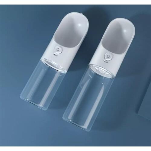 Xiaomi Youpin Pet Dog Water Bottle Bowl 300/400ML Drinking Fountain Outdoor Travel Drinking Cup For Dogs Cats Kettle Pets Supp