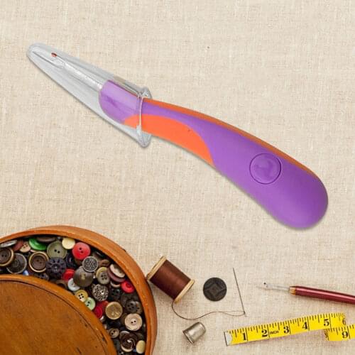 12.5cm Plastic Handle Stitch Unpicker Thread Cutter Hand Sewing Tools Seam Ripper Cross Household DIY Creative with Cover