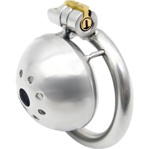 THE 13TH METAL CHASTITY DEVICE 0.98 INCH LONG Stainless Steel Cage