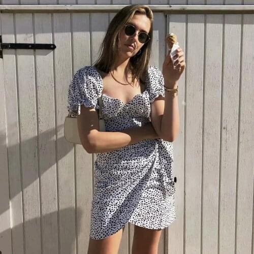 Foridol Leopard Print Women Summer Boho Dress Set Suits Vintage Top Skirt Two Pieces Matching Sets White Black Mini Dress 2021