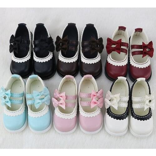 1/3 1/4 Bjd Leather Shoes For SD BJD Doll Accessories Shoes