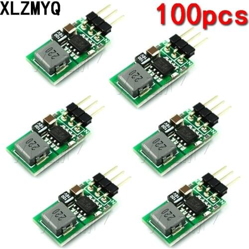 100pcs DC5.5-32V to 5V/1A Voltage Regulator Replace TO-220 LM7805 5V Positive Voltage Regulators Input 5.5-32v To1a Buck Module