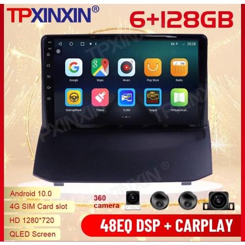 2 Din Carplay Android Radio Receiver Multimedia For Ford Fiesta 2008 2009 2010 2011 2012 2013 2014 2015 GPS Recorder Head Unit