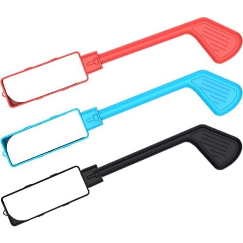 Golf Clubs Grip Compatible with Switch Joy-con Controller Gaming Handle Grips Game Components Console Accessories
