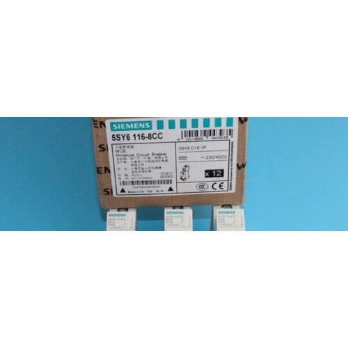 1pc Siemens 1P 16A 5SY6116-8CC circuit breaker free shipping