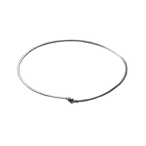 Beadsnice Solid 925 Sterling Silver Women Necklace Wholesale Personalized Silver Collier Choker Snake Necklace ID31863