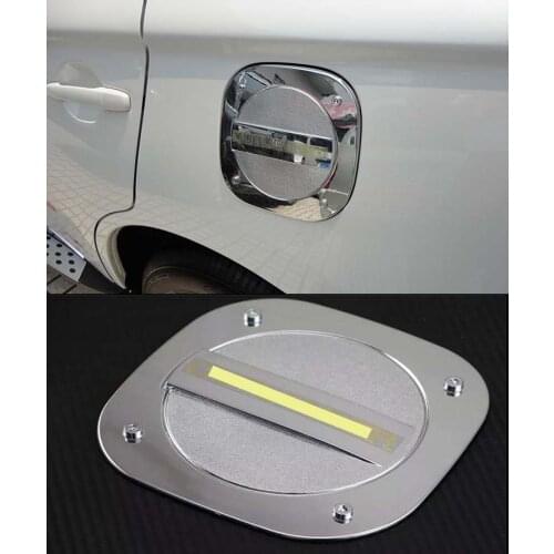 Chrome ABS Fuel Oil Tank Gas Cap Cover Trim for 2016-2020 Mitsubishi Outlander 1PCS