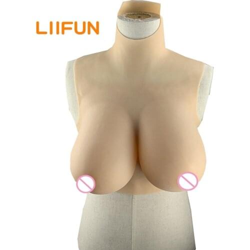 Cosplay Costumes Silicone Fake Boobs Tits Huge Breast Forms For Shemale Travesti Crossdresser Drag Queen Pussy Sissy Transgender