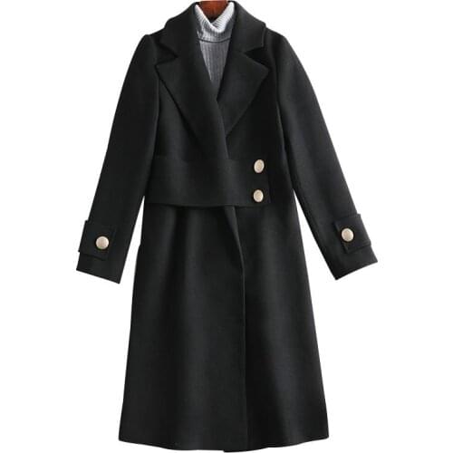 Lanxirui Womens Black Coats