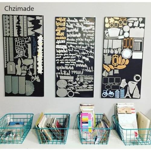 Lychee Life 297X210mm Magnetic Sheets 0.5mm Cutting Dies Storage Magnetic Vent Cover Cardmaking Stamp Die Storage