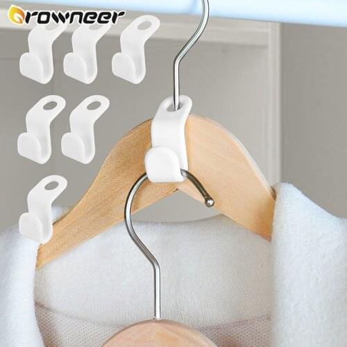 Multifunction Space Saving Hanger Connection Hook Multi-layer Cabinet Clothes Hanger Hook Wardrobe Storage Artifact Organizer