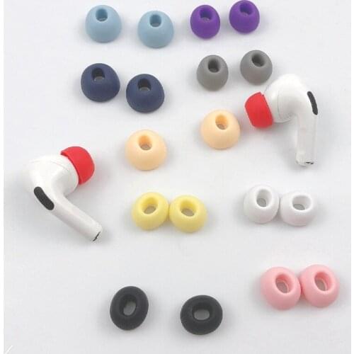 Soft Silicone Earbuds Earphone Case Earplug Cover for Apple Airpods Pro 3 Headphone Eartips Ear Cap Tips Airpods3 Earcap Plugs