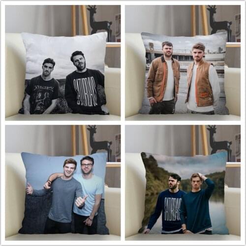 Musife The Chainsmokers Pillowcase Custom Square Pillow Cover Case Zipper Pillowcase 35*35,40*40,45*45cm Drop Shipping