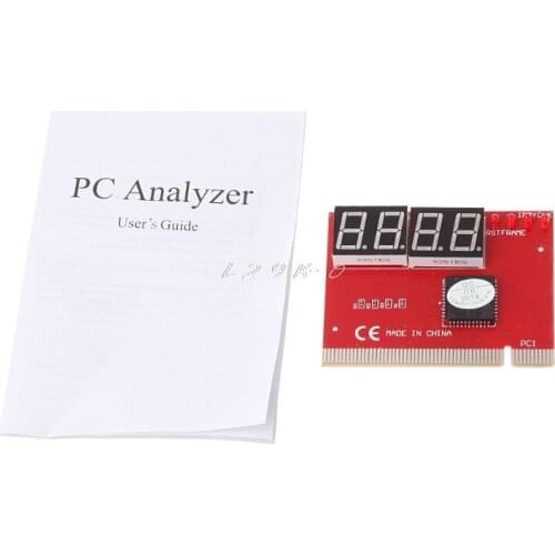 New Computer PCI POST Card Motherboard LED 4-Digit Diagnostic Test PC Analyzer