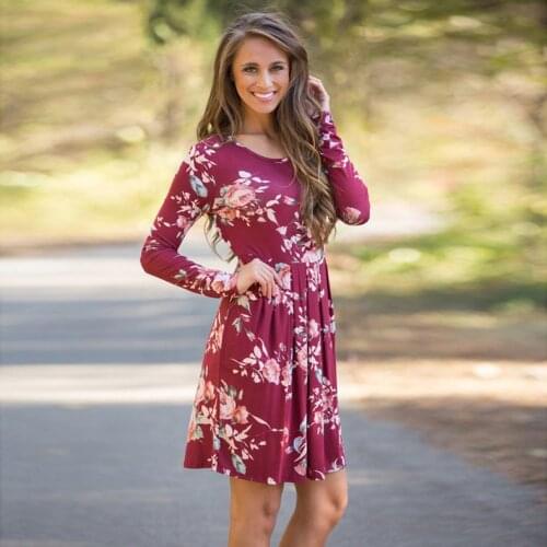 2018 Summer Middle Dress Floral Print Boho Beach Dress Tunic Maxi Dress Women Evening Party Dress Sundress Vestidos de festa 5XL