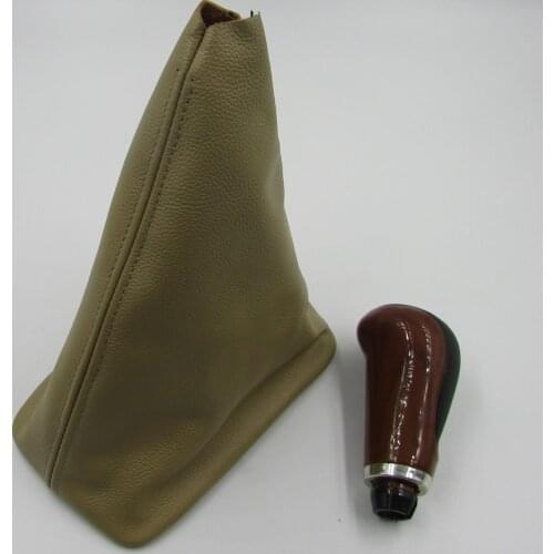 For BYD F3 F3R 2005-2012 Shift Lever Dust Cover Cowhide Gear Base Thickened Dermis Peach Boot Handball