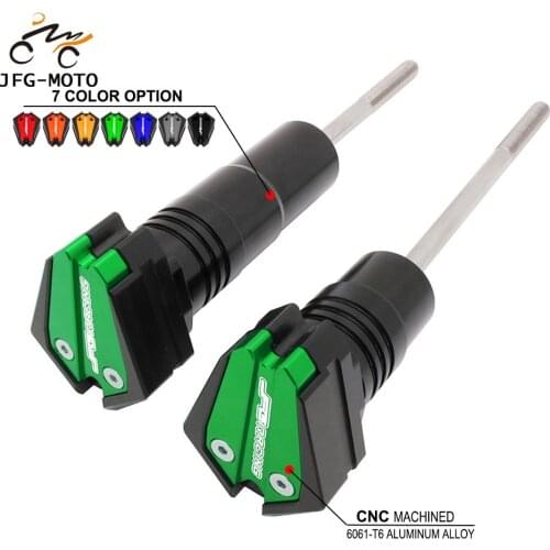 Motorcycle CNC Frame Sliders Crash Pad Falling Protector Guard For KAWASAKI VERSYS650 2015-2018 Engine Protection Sliders Cover