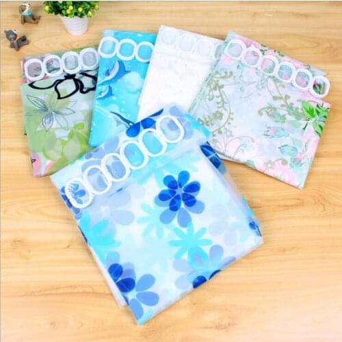 Printing more plain EVA waterproof mouldproof bathroom shower curtain hotel bathroom shower curtain 180*180cm free shipping HK70