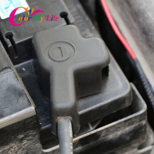 Color My Life Car Battery Negative Protection Cover Frame Clip ABS Covers for Chevrolet Cruze Sedan Hatchback 2009 - 2015 Parts