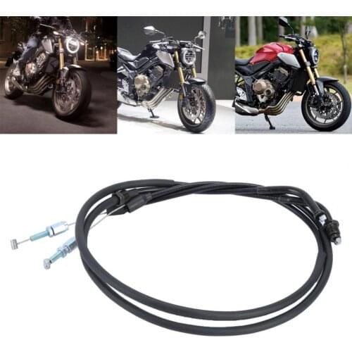 2Pcs Car Throttle Cable Sturdy Replacement Metal High Strength Clutch Wire 17920-425-030 for CB650 Auto Replacement Parts