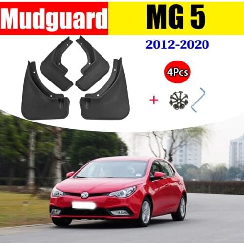Car Mudflaps FOR MG 5 MG5 2012-2020 Mudguard Fender Mud Flap Guard Splash Mudguards Accessories Auto Styline Front Rear 4pcs