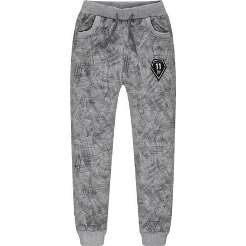 Baby Casual Pants Cotton Boys Long Trousers Kids Thick Clothing Elastic Waist Jogger Pant 2020 Winter Warm Boys Sport Pants