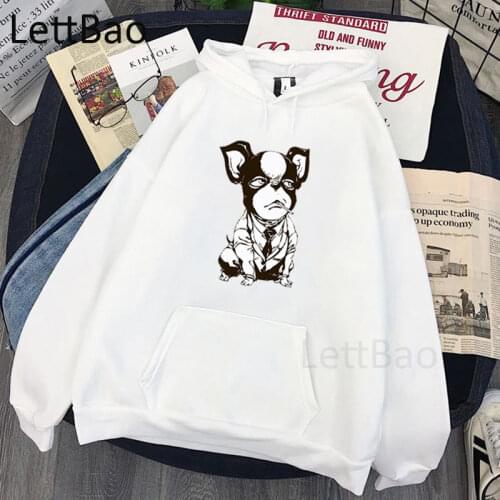 Iggy Jojo Bizarre Adventure Anime Hoodies Harajuku Ulzzang Casual Men Women Hoodies Japanese Style Long Sleeve Hooded Sweatshirt