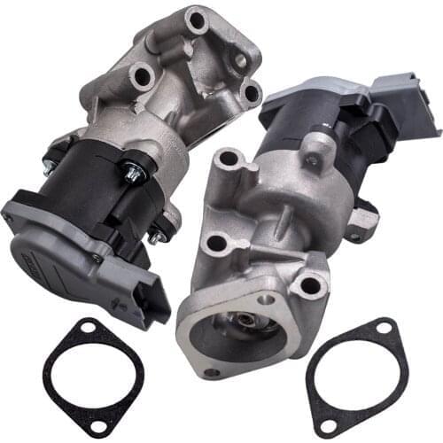 2pc Right & Left EGR Valve FOR Jaguar S-Type & XF 2008-2015 JDE3315 JDE3314 for LandRover RangeRover Sport LS 2005-2013 SUV 2.7D