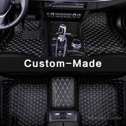 Custom made car floor mats for Mitsubishi Pajero 3 4 sport Shogun Montero V93 V95 V97 Outlander car styling carpet rugs liner