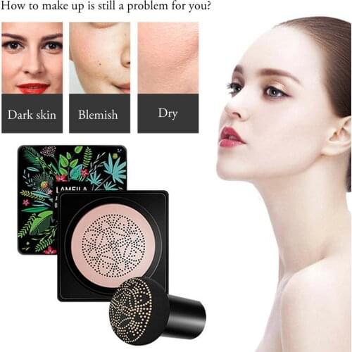 The New 30ml Mushroom Head Make Up Air Cushion Moisturizing Foundation Air-permeable Natural Brightening Makeup BB Cream
