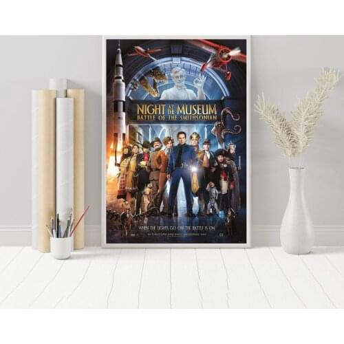 Night at the Museum 2 Movie Poster Wall Painting Home Decoration ( No Frame )