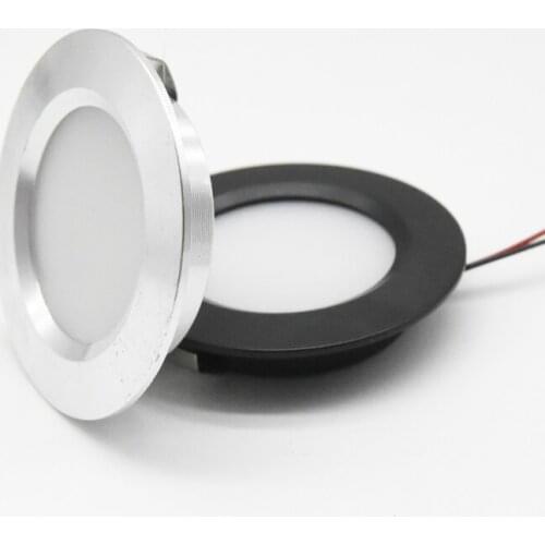 Dimming Slim 14mm 3W 12V 24V DC Dimmable LED Spotlight Lighting D55mm Recessed Cabinet Bulb Lamp 280Lm SMD 2835 House Kit