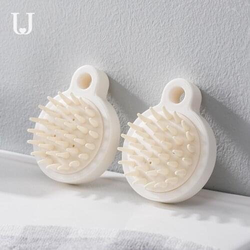 Xiaomi Jordanjudy Shampoo Brush Adult Massage Beauty Comb Scalp Silicone Round Antipruritic Artifact Brush Head Care Comb