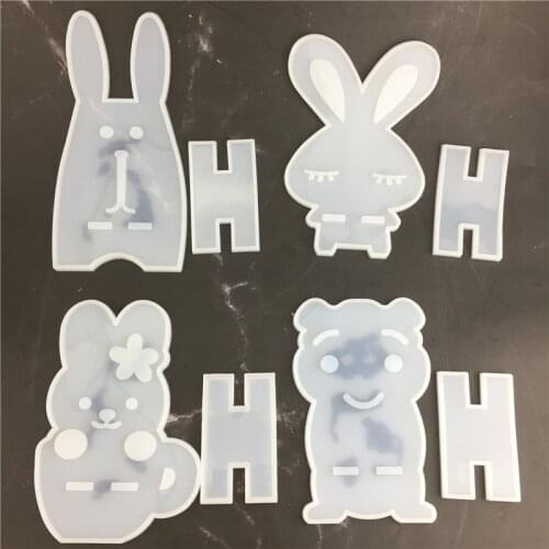 1pc Silicone Phone Stand Shaped Mold Sugar Craft Cake Decorating Tool Baking Tools For Cakes DIY Clay Epoxy Resin Mold