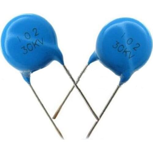 1pc 30KV 1000PF 1NF 102 High Voltage Ceramic Capacitor