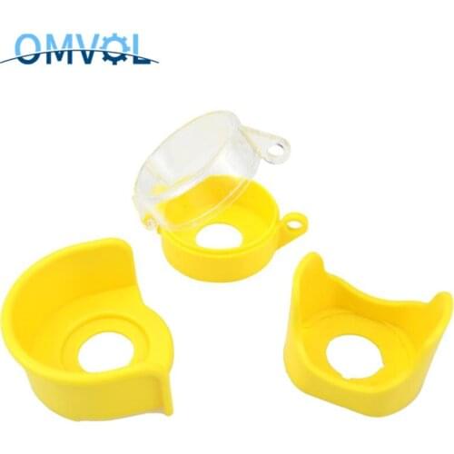 1PC 22mm Push Button Switch Accessories Emergency Stop Button Protective Cover