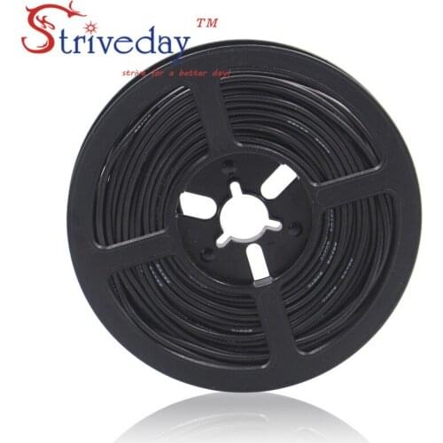 10 meters/lot 18AWG high temperature resistance Flexible silicone wire tinned copper wire RC power cord Electronic cable