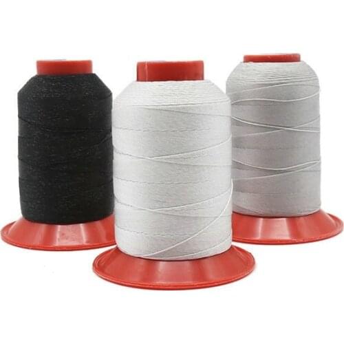 1300meters /roll Anti-static wire conductive thread sewing imported carbon fiber polyester filament wholesale 210d/3