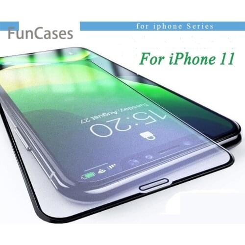 9H Full Covered tempered glass For iphone 11 pro 5.8 inch screen protector protective Film Sklo i11 pro max 6.5" aifone 11 6.1"